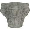 Maceta 17x17x16 cm gris 6TE0333