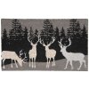 Felpudo 75x45x1 cm gris MC173