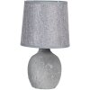 Lámpara de mesa Ø 15x26 cm E14-máx 1x40W gris 6LMC0014