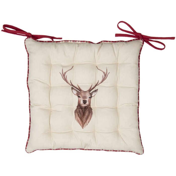 Cojín para silla con espuma 40x40 cm multicolor COL29