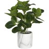 Decoración Planta artificial 31x31x32 cm verde 6PL0218