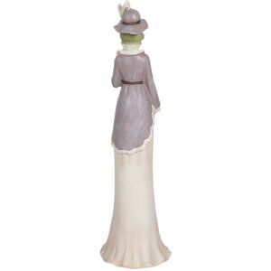 Decoración Rana Niña 7x7x32 cm multicolor 6PR3188