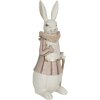Decoración Conejo 11x10x27 cm multicolor 6PR3152