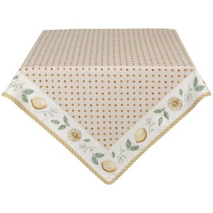 Mantel 100x100 cm beige LEL01