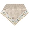 Mantel 100x100 cm beige LEL01