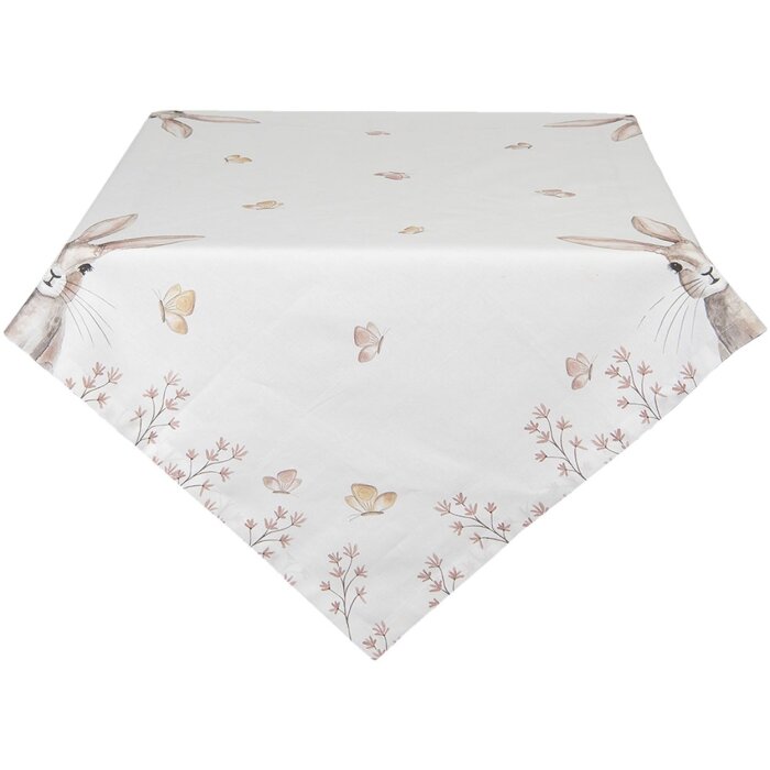 Mantel 100x100 cm beige REB01