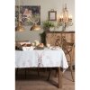 Mantel 100x100 cm beige REB01