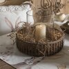 Mantel 100x100 cm beige REB01