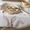 Mantel 100x100 cm beige REB01