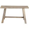 Mesa jardinera 60x18x24 cm marrón 6H1955