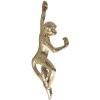 Gancho de pared 8x6x19 cm dorado 6Y4168