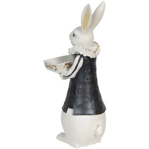 Decoración Conejo Niña 15x13x37 cm multicolor 6PR3164