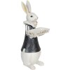 Decoración Conejo Niña 15x13x37 cm multicolor 6PR3164