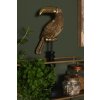 Decoración Pájaro Tucán 13x11x42 cm marrón 6PR3215
