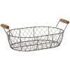 Cesta (juego de 2) 42x27x15 - 38x23x14 - 34x19x13 cm marrón 6Y3769