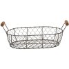 Cesta (juego de 2) 42x27x15 - 38x23x14 - 34x19x13 cm marrón 6Y3769