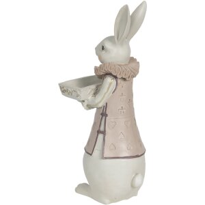 Decoración conejo niño 15x13x37 cm multicolor 6PR3153