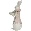 Decoración conejo niño 15x13x37 cm multicolor 6PR3153
