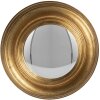 Espejo Ø 24x3 cm dorado 62S207