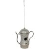 Decoración pajarera 32x19x35 cm gris 6Y4140