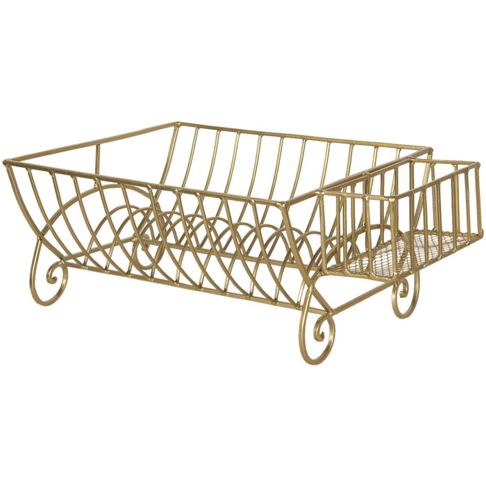 Escurridor 42x29x17 cm dorado 6Y2622GO