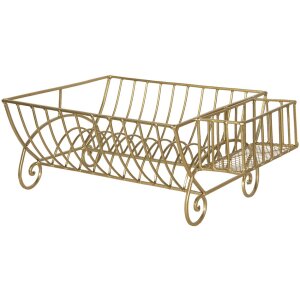 Escurridor 42x29x17 cm dorado 6Y2622GO