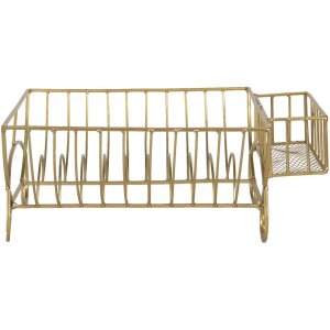 Escurridor 42x29x17 cm dorado 6Y2622GO