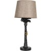 Lámpara de mesa Ø 27x54 cm E27-max 1x60W marrón 6LMC0011
