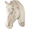 Decoración caballo 32x16x45 cm blanco 6PR3052