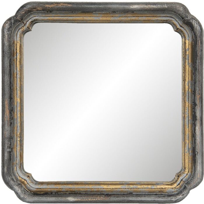 Espejo 44x6x44 cm dorado 62S187