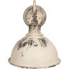 Clayre & Eef 6LMP678 Lámpara Mood 43x28x31 cm Metal Blanco