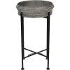 Jardinera vertical (2 piezas) Ø 40x68 - Ø 35x61 cm negro 5Y0779