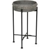 Jardinera vertical (2 piezas) Ø 40x68 - Ø 35x61 cm negro 5Y0779