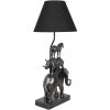 Lámpara de mesa 32x27x65 cm negro 5LMC0003