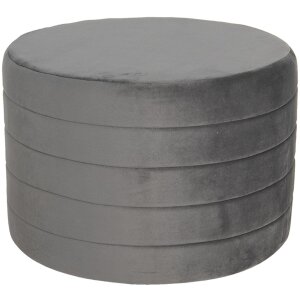 Taburete Ø 60x40 cm gris 50499G