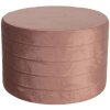 Taburete Ø 60x40 cm rosa 50499P