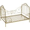 Cama para perro 80x53x58 cm dorada 40180GO