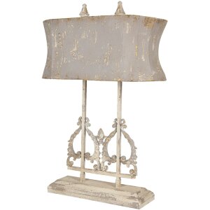 Lámpara de mesa 50x25x74 cm E27 -max 2x60W marrón 5LMP318