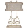 Lámpara de mesa 50x25x74 cm E27 -max 2x60W marrón 5LMP318