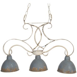Lámpara colgante 60x15x42 cm E27-máx 3x60W...
