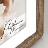 ZEP Marco de madera Gressan marrón 20x30 cm con Passepartout 15x20 cm