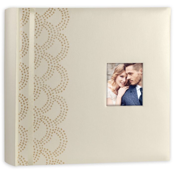 ZEP Álbum de boda Anais 32x32 cm dorado 100 páginas blancas