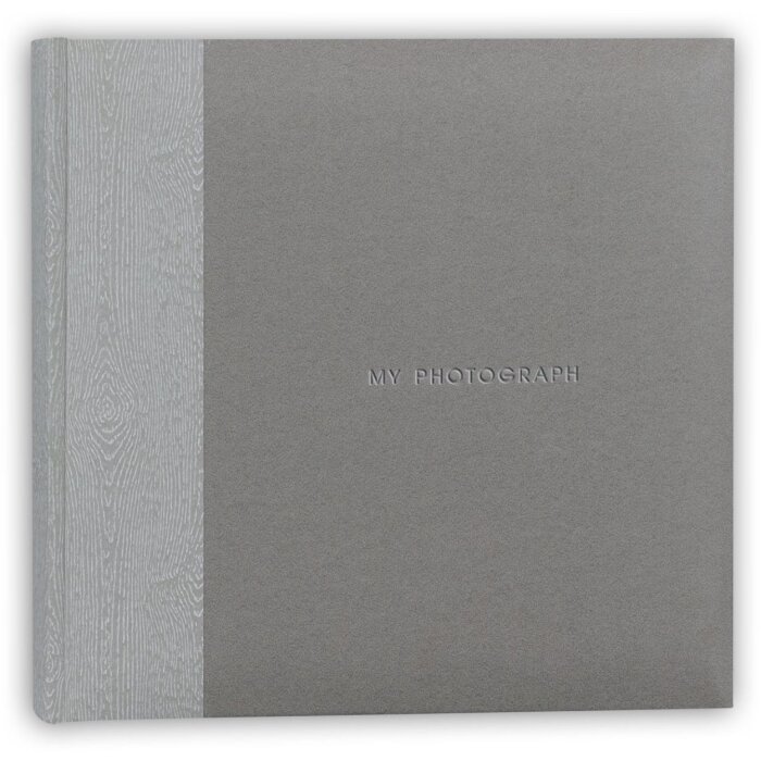Álbum de fotos Luis 24x24 cm gris