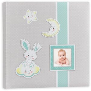 Álbum bebé Fred 24x24 cm azul