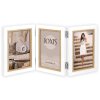 ZEP Marco de fotos de madera Ayas blanco 10x15 cm a 30x45 cm