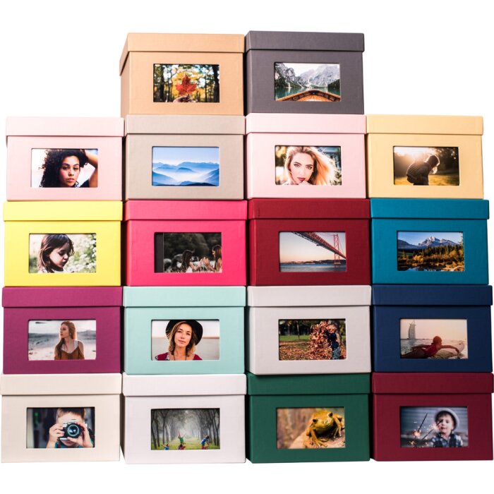 Caja de fotos XL Kandra 700 fotos 15x20 cm
