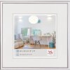 Marco de plástico Walther New Lifestyle 13x13 cm plata