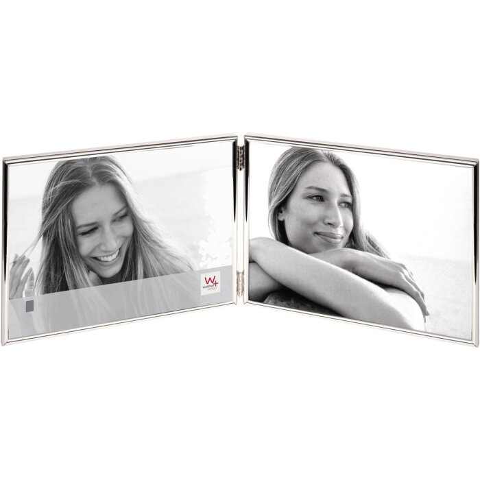 Chloe Portarretrato 2 fotos 9x13 cm apaisado plata