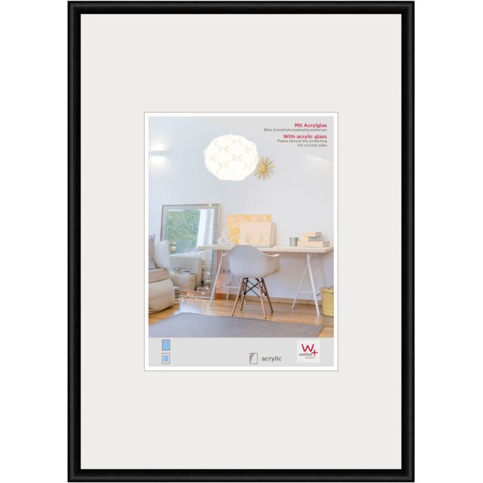 Marco Walther New Lifestyle 30x42 cm cristal acrílico negro