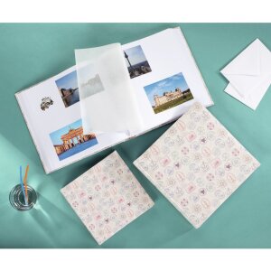 Hama Jumbo Álbum de Fotos Sellos 30x30 cm 100 páginas blancas
